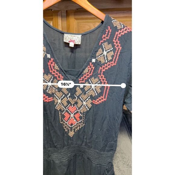 Yoana Baraschi Embroidered Dress - Size XXSP - Picture 5 of 6